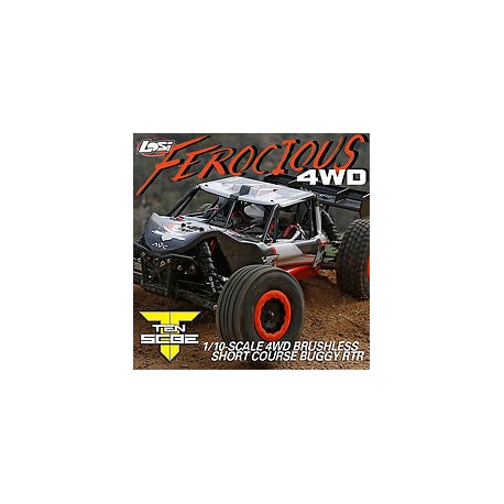 Losi TEN-SCBE 1/10 4WD RTR con AVC     