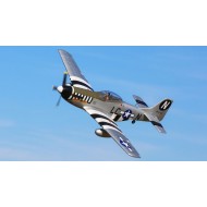 P-51D Mustang 1.2m BNF Basic with AS3X and SAFE Select