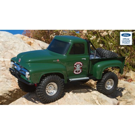 1/10 SCX10 II 1955 Ford F-100 4WD Truck Brushed RTR, Green
