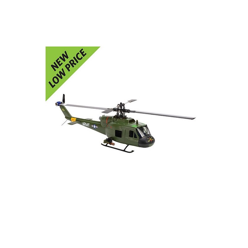 SR UH 1 Huey Gunship RTF by BLADE Gimax model