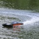 Blackjack 42" 8S Brushless Catamaran RTR: Black/Orange