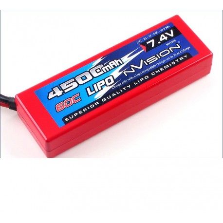 NVISION RACING LIPO 4500 60C 7,4V 2S