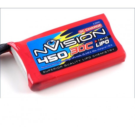 NVISION LIPO 2S 7,4V 450 20C