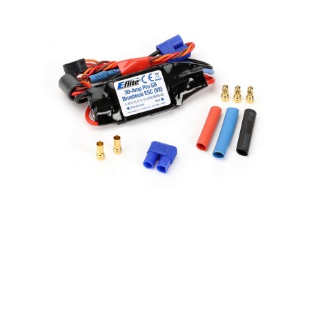 30-Amp Pro Switch-Mode BEC Brushless ESC (V2) by E-flite