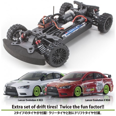 KYOSHO 1 :10 4WD EP Fazer VE-X Lancer Evolution