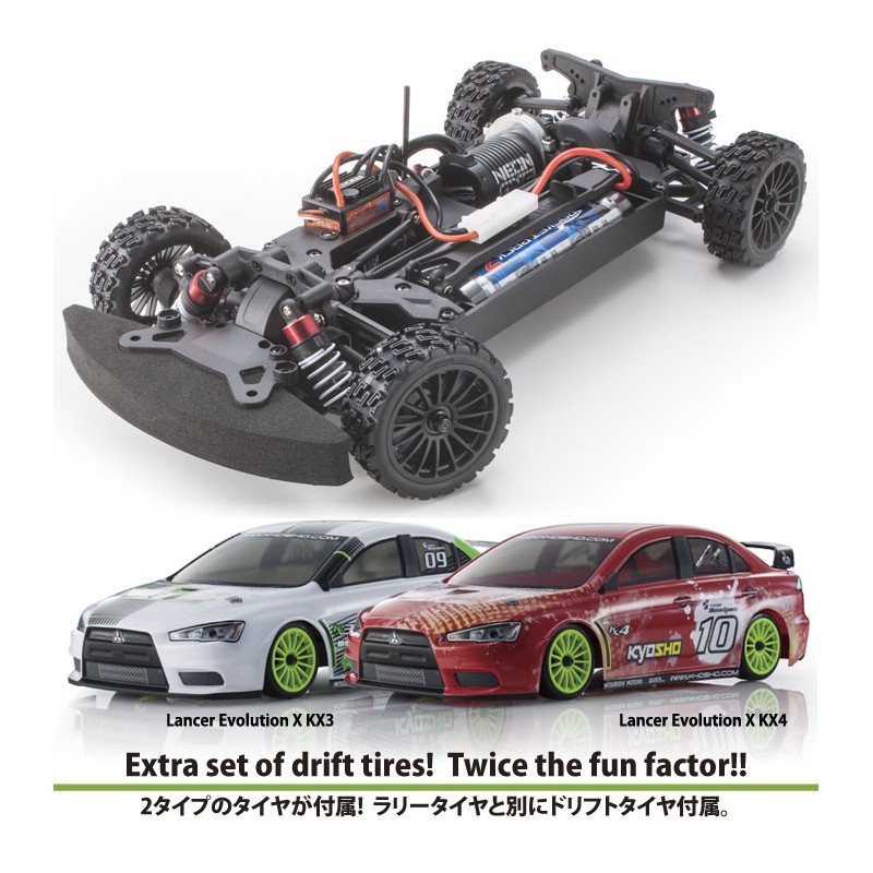 KYOSHO 1 :10 4WD EP Fazer VE-X Lancer Evolution - Gimax model